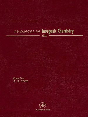 cover image of Advances in Inorganic Chemistry